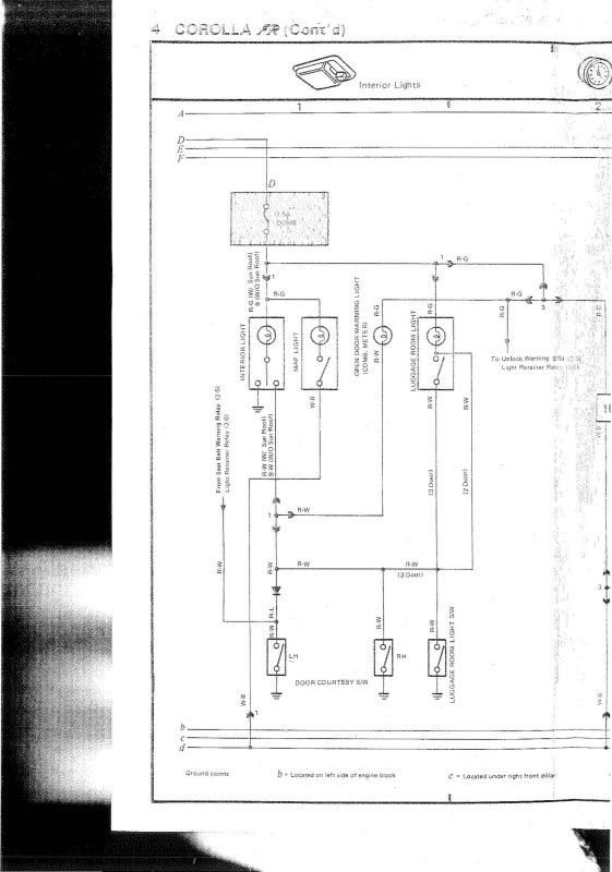 AE86 - Door Light Wont Turn Off!